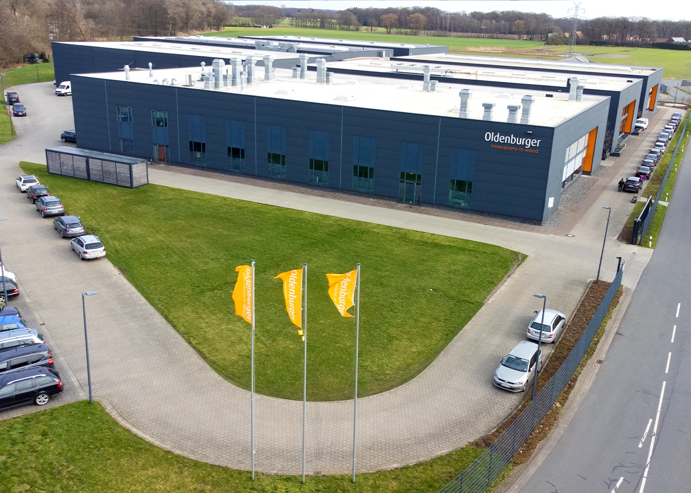 Gebäude der Firma Oldenburger Interior Ansicht 1